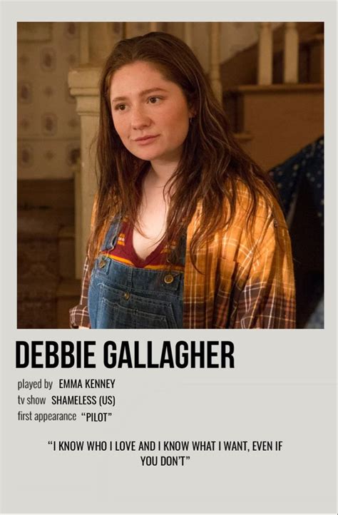 who played debbie on shameless|debbie in shameless real name.